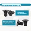 120Pcs Retainer Fastener Rivets for Bumper Fender Liner 90189-06065 Compatible