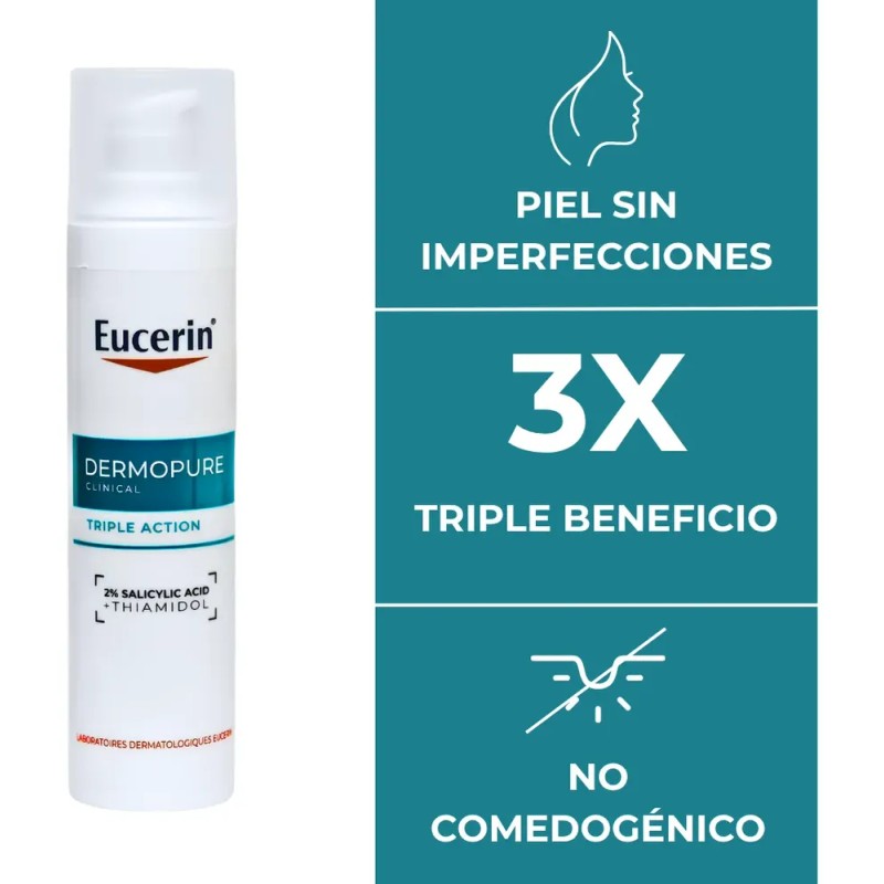 Eucerin Dermo Purifyer 40ml Triple Efecto Serum