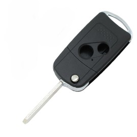 SEGADEN Modified Upgraded Flip Key Shell Compatible with Honda 2 Button Keyless Entry Remote Key Case Fob SS206