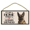 Imagine This Wood Sign for German Shepherd Dog Breeds