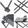 Wind Tour Roll-Up Camping Table, 4-Person Lightweight Portable Outdoor Table