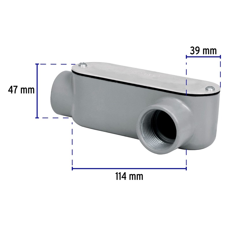 Volteck COLET-1-LL, Condulet, conexión tipo LL