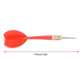 Chazcool Dardos de Aguja, 15pcs Puntas de Aguja de Cobre y Dardos de Coloridas PVC, Dardos de Vuelo Dardos de Metal para Principiantes Tiro Al Blanco Bar Juego Globo