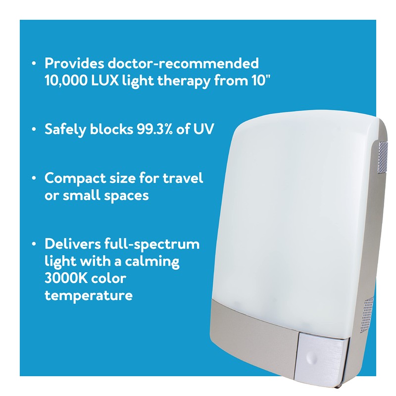 Carex Sunlite Bright Light Therapy Lamp, 10000 LUX Therapy Lamp