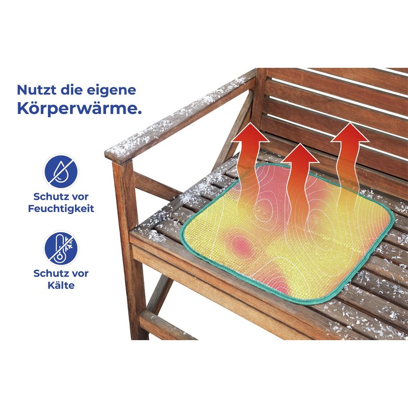 Maximex Thermal Seat Cushion Set of 2, Insulating Thermal Seat