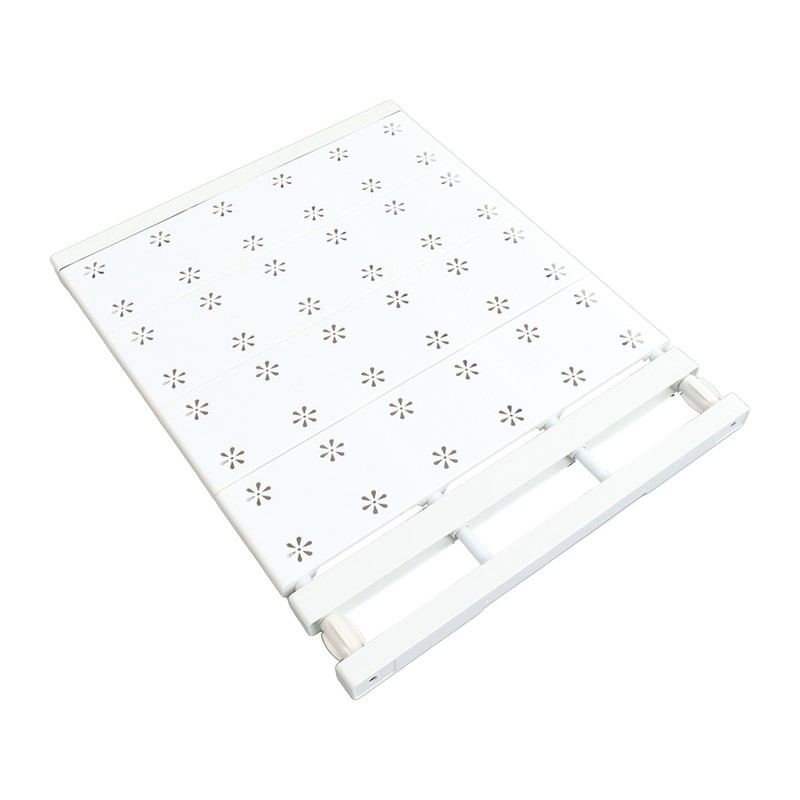 Tension Shelf Adjustable Space Saving Expandable Closet Organizer Dividers for