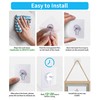 YOGEERNIC Adhesive Hooks for Wall(13lb Max), Wall Hangers without Nails