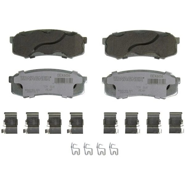 Wagner Rear Brake Pad Set For 2003-2024 Toyota 4Runner 2013