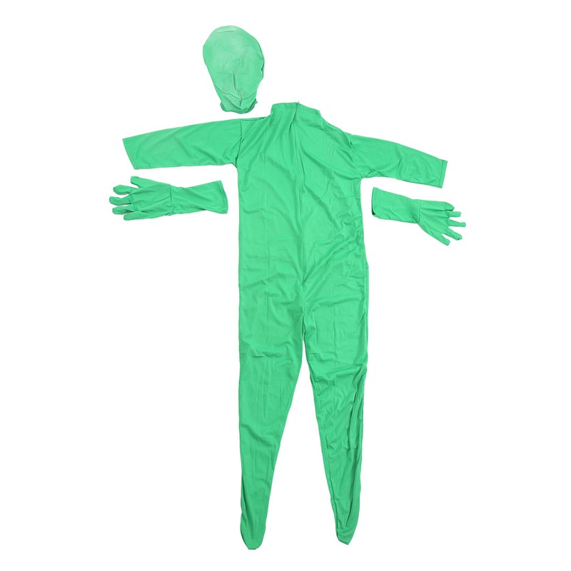 Green Screen Bodysuit Body Suit Full Body Split Design for
