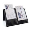 StoreSMART - Three Pocket Plastic Card Caddy – Card &