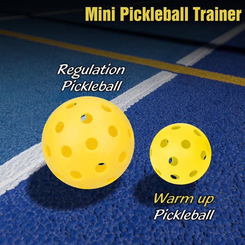 Mini Pickleball Training Balls - Warm Up Pickleball Drills, Enhance