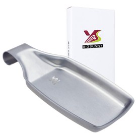 MSY BIGSUNNY Spoon Rests for Kitchen, Durable Brushed Stainless Steel 18/8