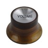 FLEOR Top Hat Style Volume and Tone Control Knobs 2T2V