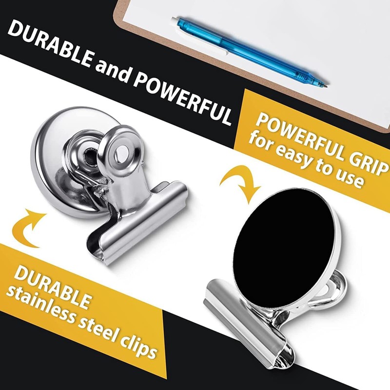 Magnetic Clips, 20PCS Strong Fridge Magnet Hook Clip for Family