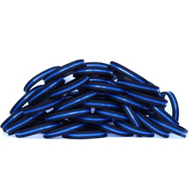 90 Adult and 10 Youth Thin Blue Line Wristbands