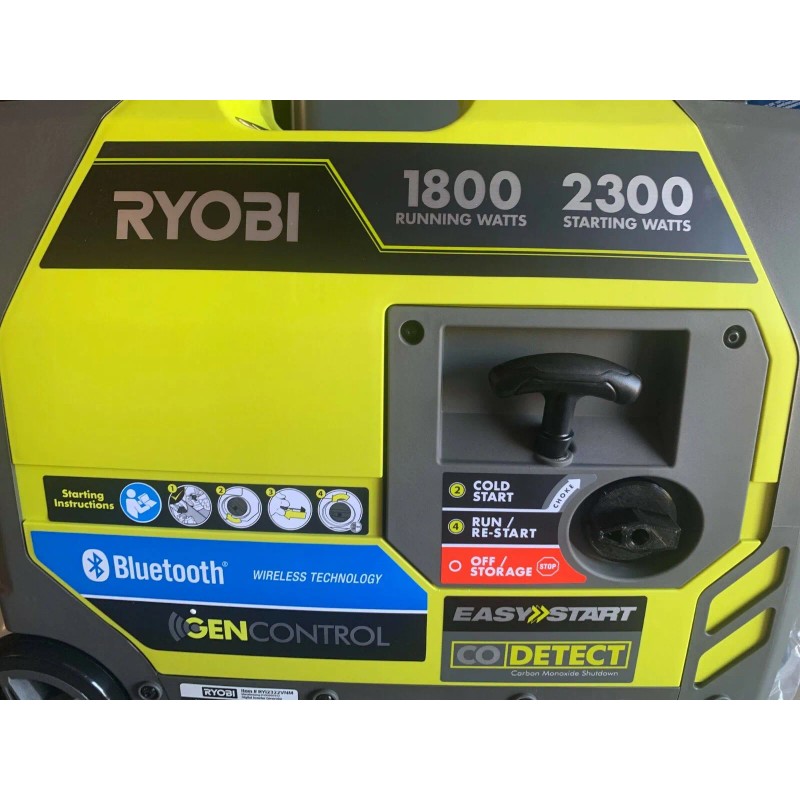 Unbranded RYOBI 2300 Watt Gasoline Digital Inverter Generator Knob Replacement