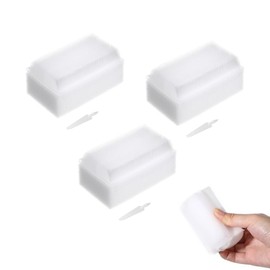 3PCS Disposable Surgical Scrub Brush Sterile Sponge Brushes with Nail Clippers Blister Packing Surgical Brushes Hands Cleaning Scrubber Double-Sided Cleaning Scrub Brush