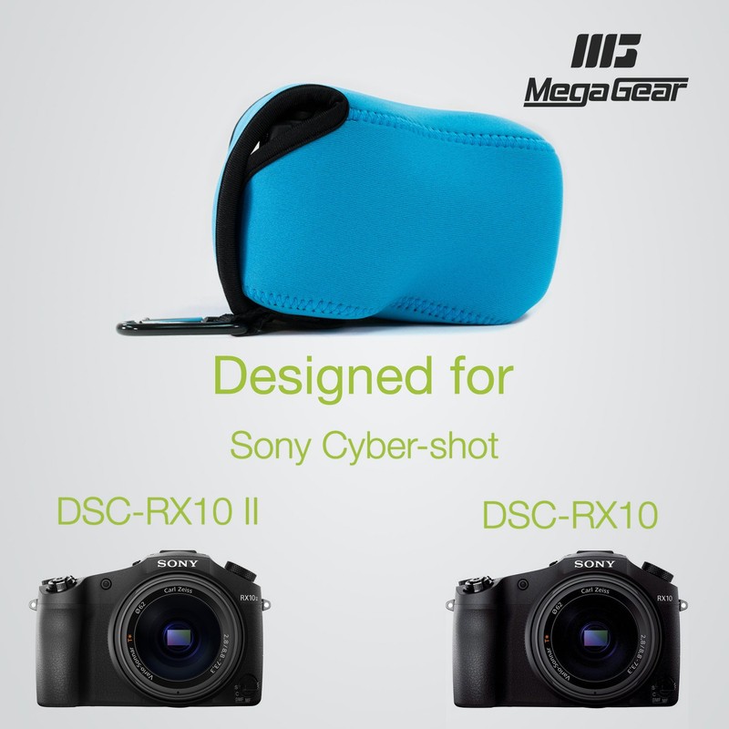 MegaGear MG731 Ultra Light Neoprene Case with Carabiner for Sony