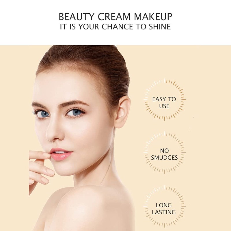 VENZEN Makeup Beauty Cream 3pcs Gift Box Carpet Flowers Colors