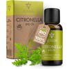 Heldengrün® ORGANIC Citronella Oil [100% PURE] Genuine Citronella Oil -