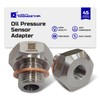 Cosmostar Stainless Steel Oil Pressure Sensor Adapter – M16-1.5 Male
