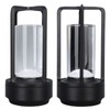 Cordless Table Lamp Crystal Lampshade 16 Color Temperatures Remote Control