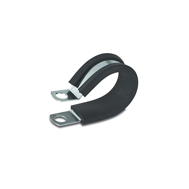 Gardner Bender PPR-1558 Rubber Insulated Steel Clamp, 5/8", 1 Hole,