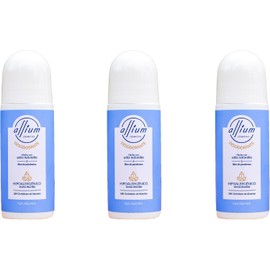 DESODORANTE NATURAL CON PIEDRA DE ALUMBRE, SIN PARABENOS ROLL ON 90 ML 3 PIEZAS
