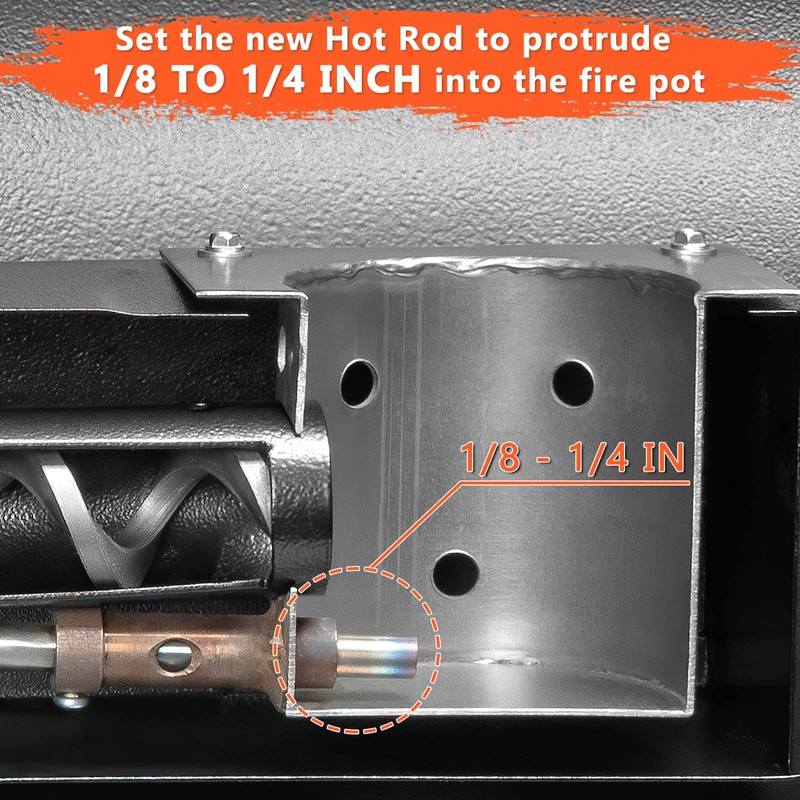 2 Pack Replacement Hot Rod Ignitor Kit for Traeger and