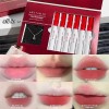 6-piece Red Velvet Lipstick Set Matte Matte Soft Matte