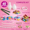 Klever Kits - Artesanía de flores con 2 jarrones, haz