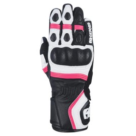 Oxford RP-5 2.0 Ladies Sports Motorcycle Motorbike Leather Gloves Pink Medium