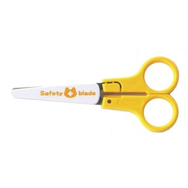 Sunstar Stationery S3715620 Safety Practice Scissors, Right Hand, Yellow