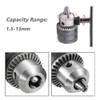 Mesee 1.5-13mm Capacity 1/2-20 UNF Thread Key Drill Chuck with