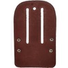 Zeluga 20-206 Heavy Duty Steel Loop Leather Hammer Holder, Cherry