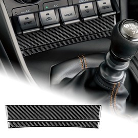 AIRSPEED Accessories for Toyota GR86 ZN8 Subaru BRZ ZD8 2021 2022 2023 2024 Real Carbon Fiber Car Air Conditioner Vent Adjustment Frame Sticker Stylish Decal Subaru BRZ/Toyota GR86 Interior Parts