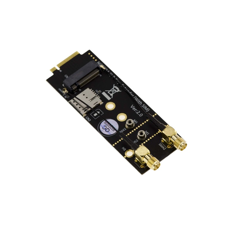 Kalea-INFORMATIQUE Adapter Extender M2 Bkey + SIM to M.2 B