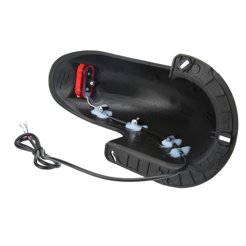 10 Inch Electric Scooter Rear Mudguard with Tail Light Electric