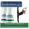 Citrato Magnesio Potasio 120 Cápsulas