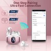 Bluetooth Headphones, Wireless Bluetooth 5.3 Sport In-Ear Headphones with 4
