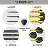 Target Darts Bolide Void 90% Tungsten Dart Set, Steel Tip