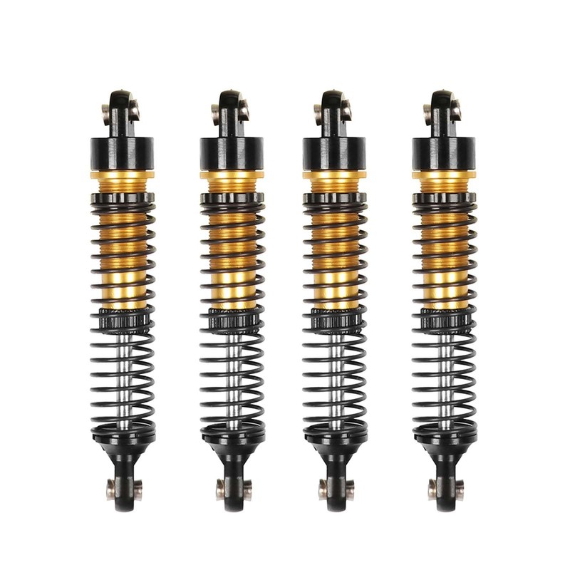LAFEINA 4PCS Aluminum Threaded Shock Absorber Oil Damper for 1/12