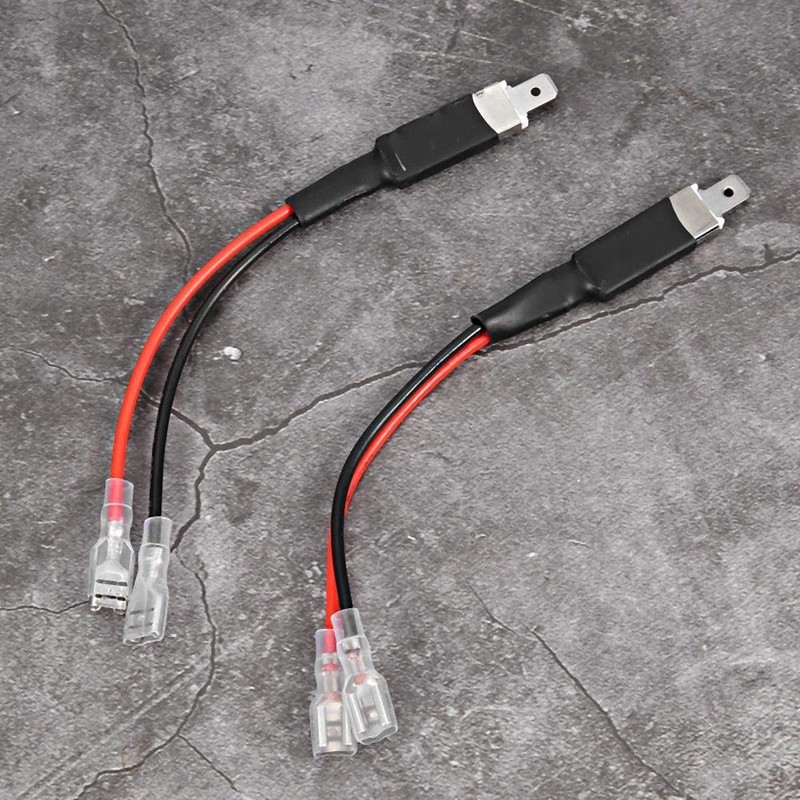 Línea de cableado de conversión, Qii lu 2pcs H1 LED