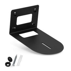 PTZ Camera Wall Mount Bracket Compatible with HuddleCam, Sony, AVIPAS, AVKANS, SMTAV, FOMAKO, PRISUAL & More, Universal Holder Shelf, by Brainwavz (Black)