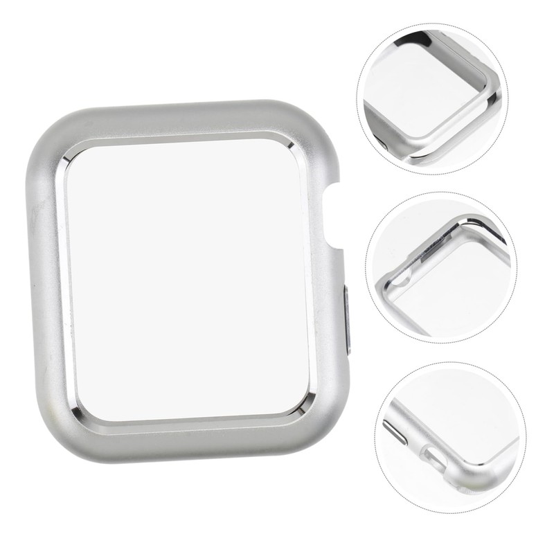 jojofuny Watch Case Magnetic Adsorption Protective Metal Frame Cover for