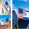 Fewern US Israel Flag American Israeli Friendship Flag (3x5Ft,Double-side) For