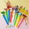 20 Pack Blowback Village Children Toys Super Long Blow Backs