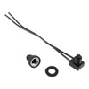 Elerose 12 V Waterproof Push Button On/Off Switch with 4
