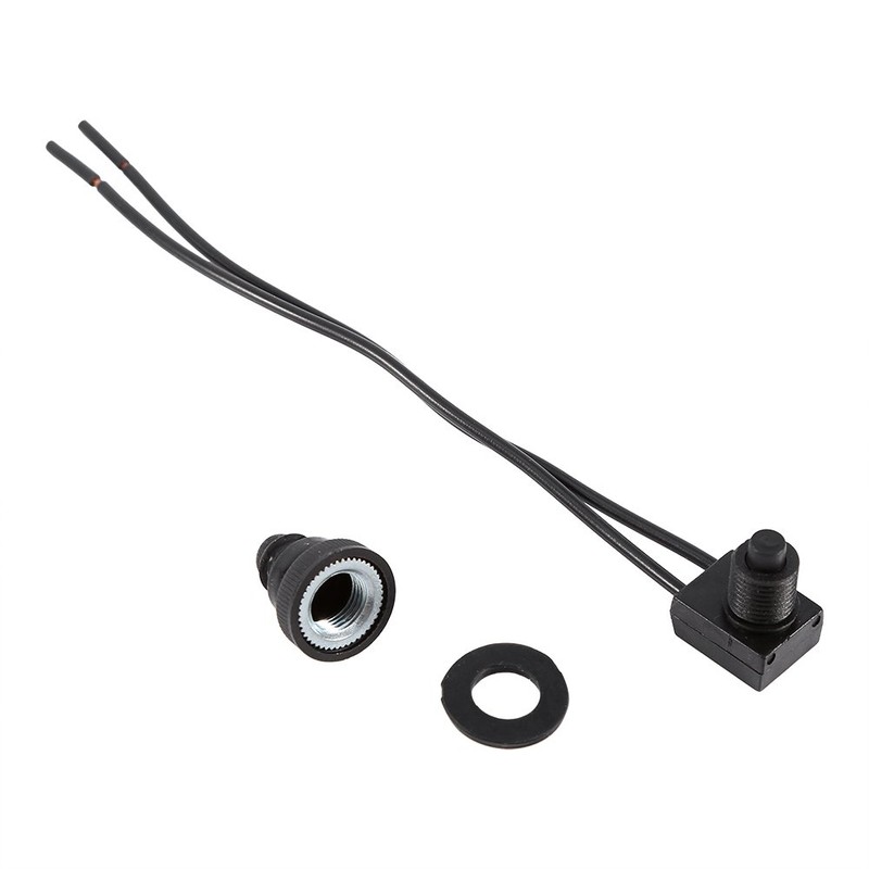 Elerose 12 V Waterproof Push Button On/Off Switch with 4
