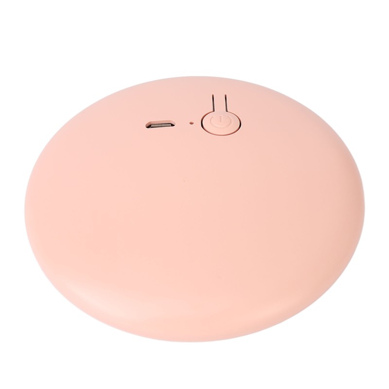 Compact Makeup Mirror with Light USB Rechargeable LED Round Portable